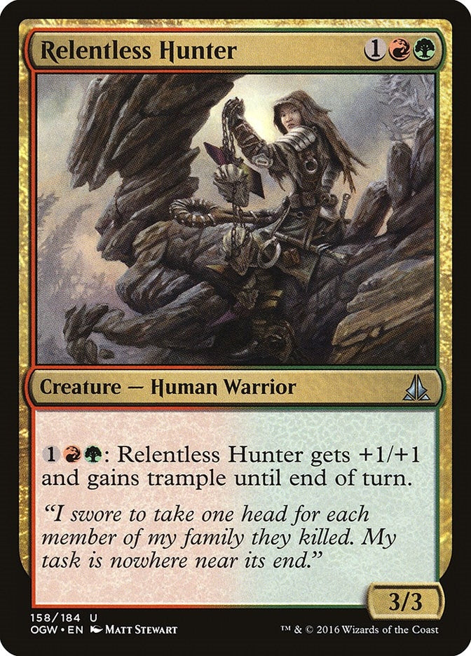 Relentless Hunter (158) (OGW)