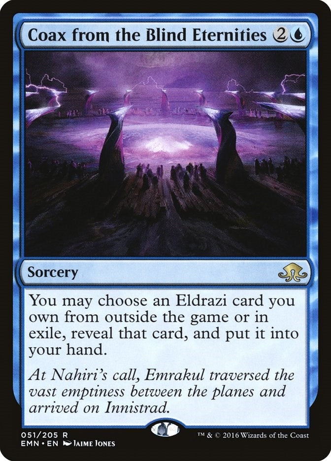 Coax from the Blind Eternities (51) (EMN)