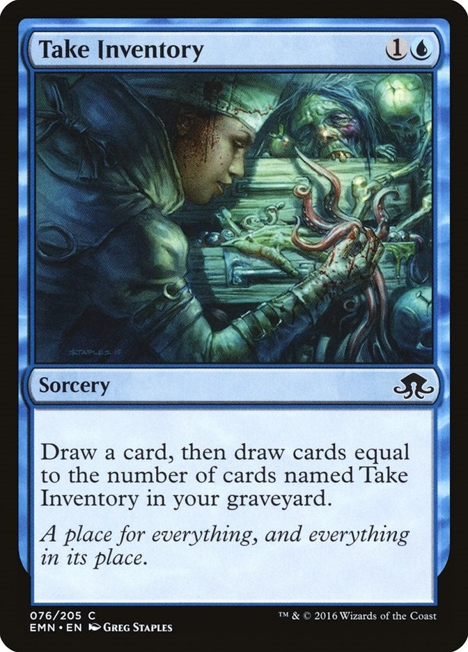 Take Inventory (76) (EMN)