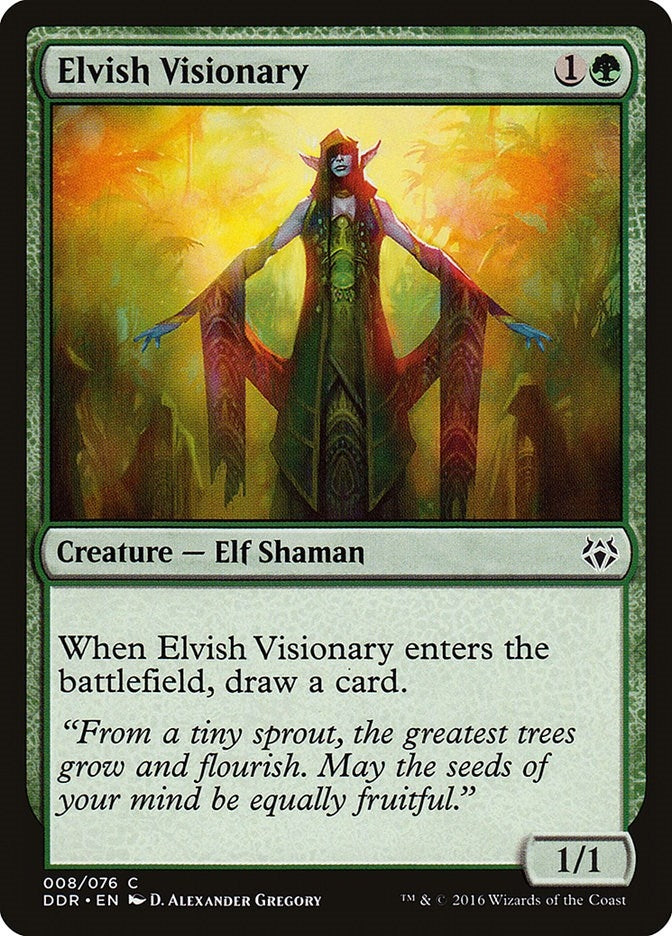 Elvish Visionary (8) (DDR)
