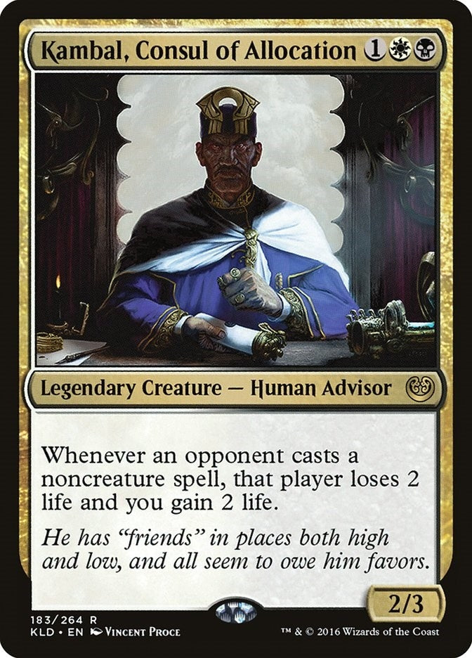 Kambal, Consul of Allocation (183) (KLD)