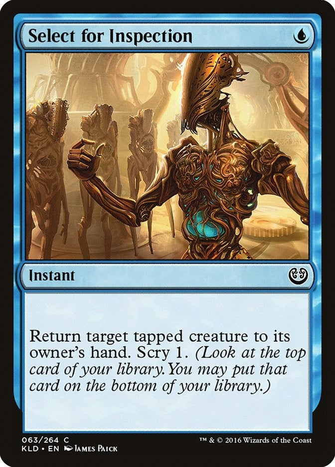 Select for Inspection (63) (KLD)