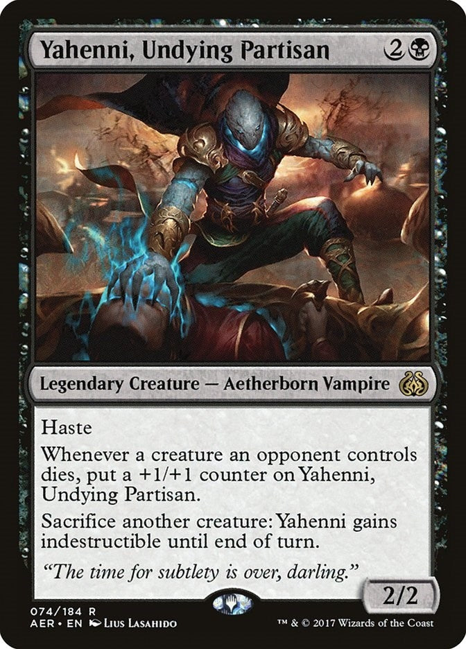 Yahenni, Undying Partisan (74) (AER)