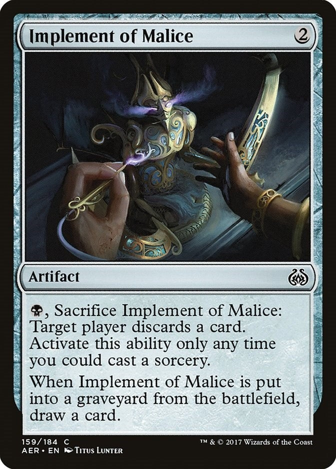 Implement of Malice (159) (AER)