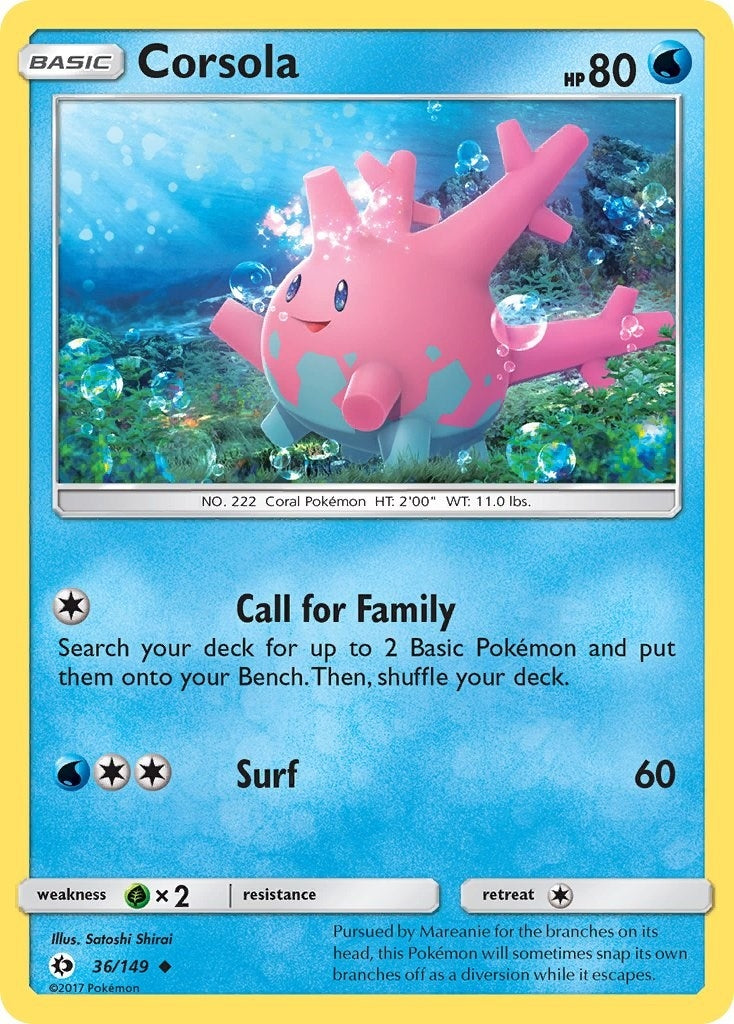 Corsola (36/149) (SM01)