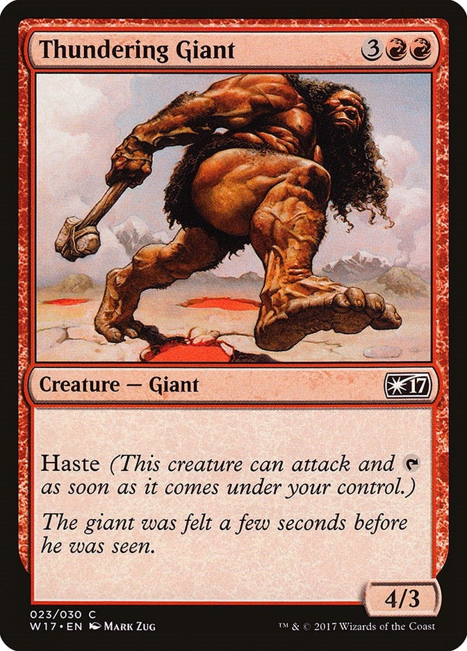 Thundering Giant (23) (W17)