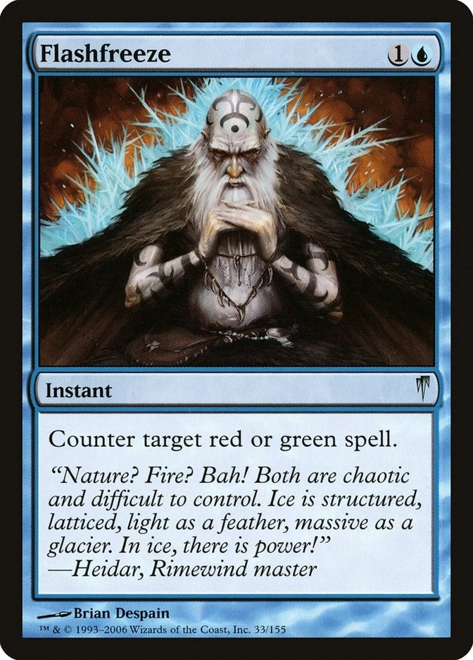 Image for Flashfreeze (33) (CSP) - Magic: The Gathering