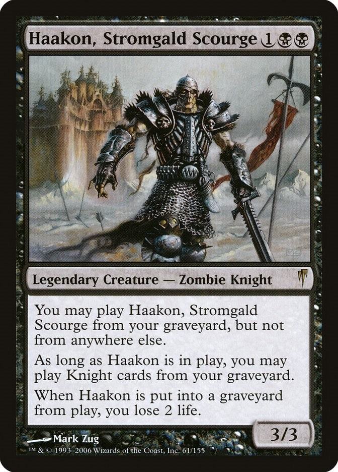 Image for Haakon, Stromgald Scourge (61) (CSP) - Magic: The Gathering
