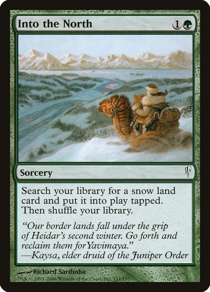 Image for Into the North (111) (CSP) - Magic: The Gathering