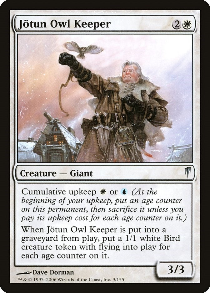 Image for Jotun Owl Keeper (9) (CSP) - Magic: The Gathering