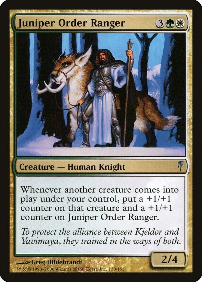 Image for Juniper Order Ranger (130) (CSP) - Magic: The Gathering