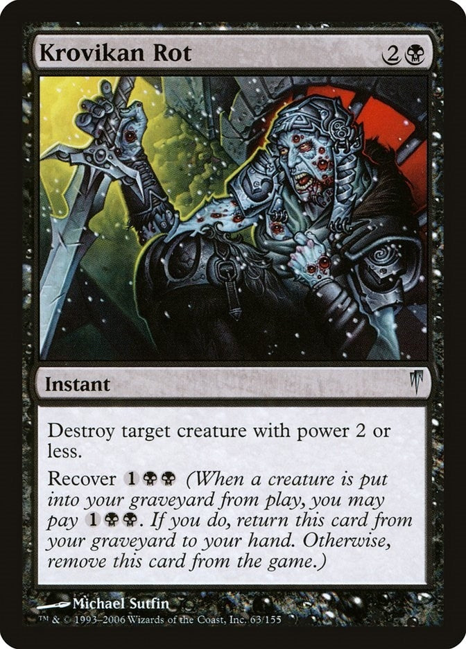 Image for Krovikan Rot (63) (CSP) - Magic: The Gathering