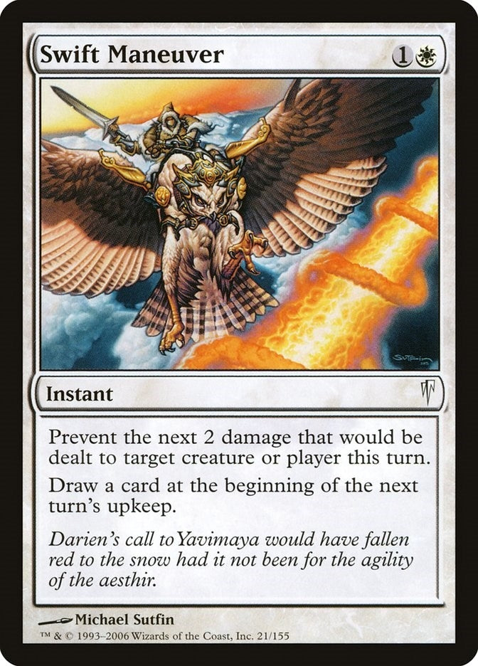 Image for Swift Maneuver (21) (CSP) - Magic: The Gathering