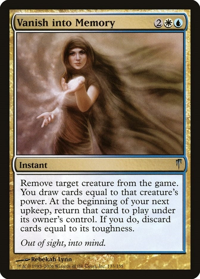 Image for Vanish into Memory (133) (CSP) - Magic: The Gathering