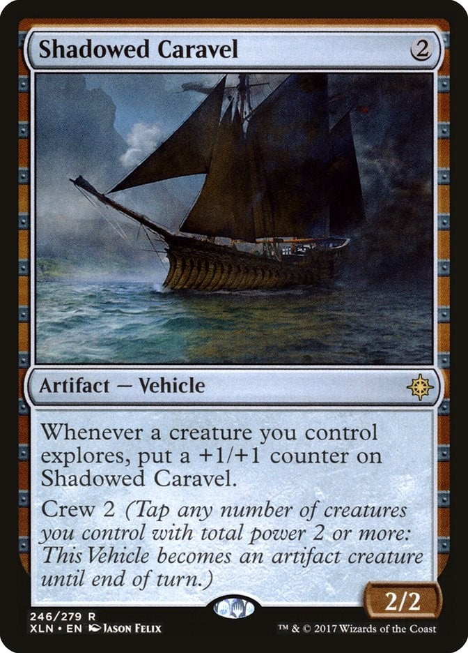 Shadowed Caravel (246) (XLN)