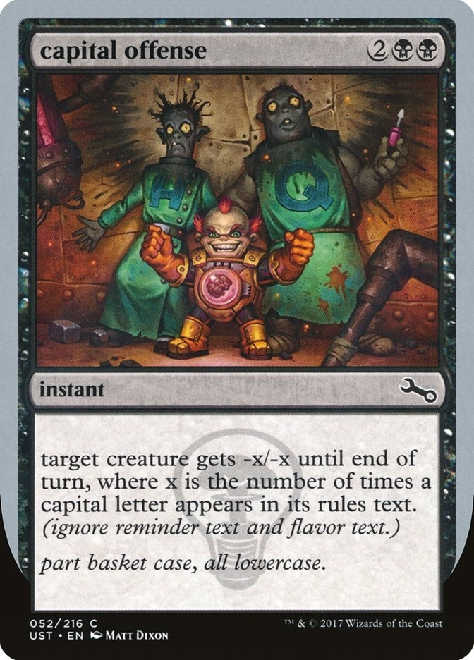 capital offense (52) (UST)
