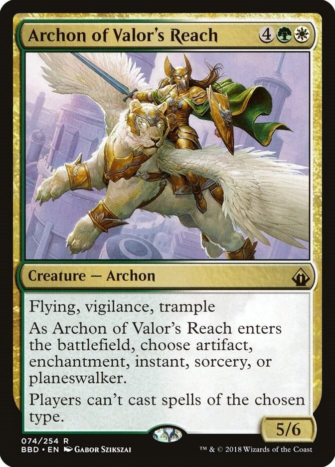 Archon of Valor's Reach (74) (BBD)