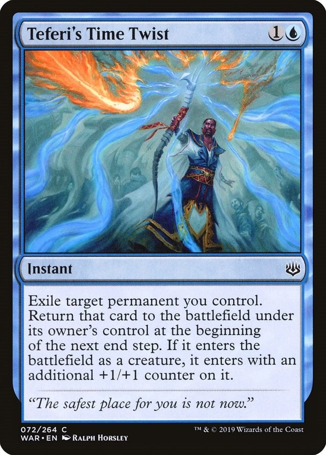 Teferi's Time Twist (72) (WAR)