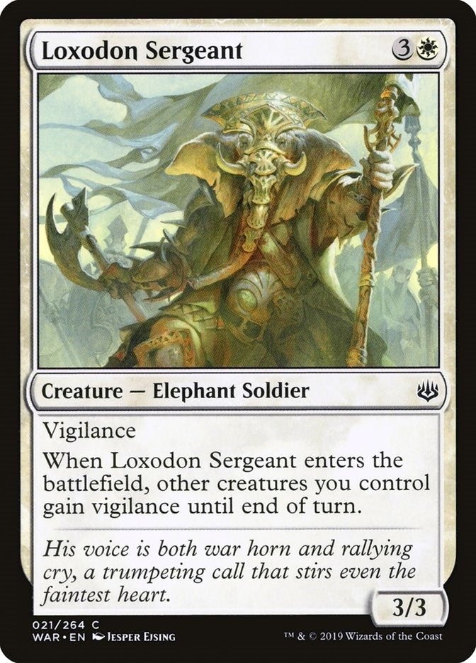 Loxodon Sergeant (21) (WAR)