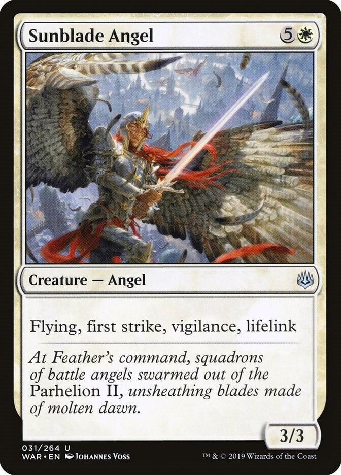 Sunblade Angel (31) (WAR)