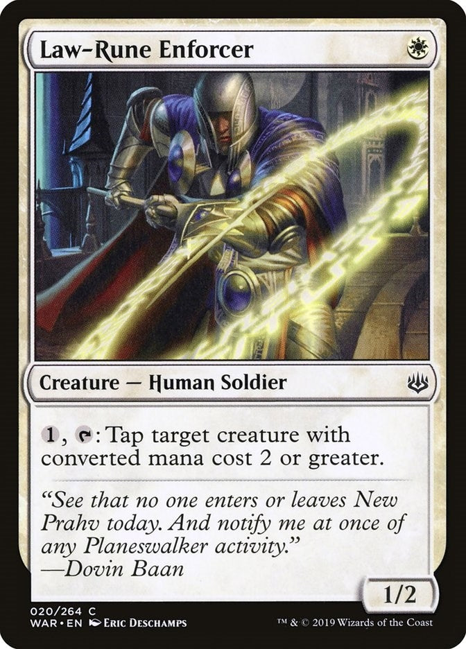Law-Rune Enforcer (20) (WAR)