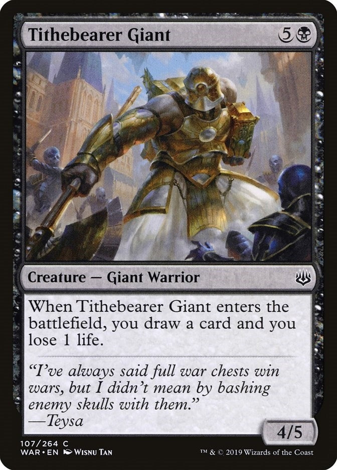 Tithebearer Giant (107) (WAR)