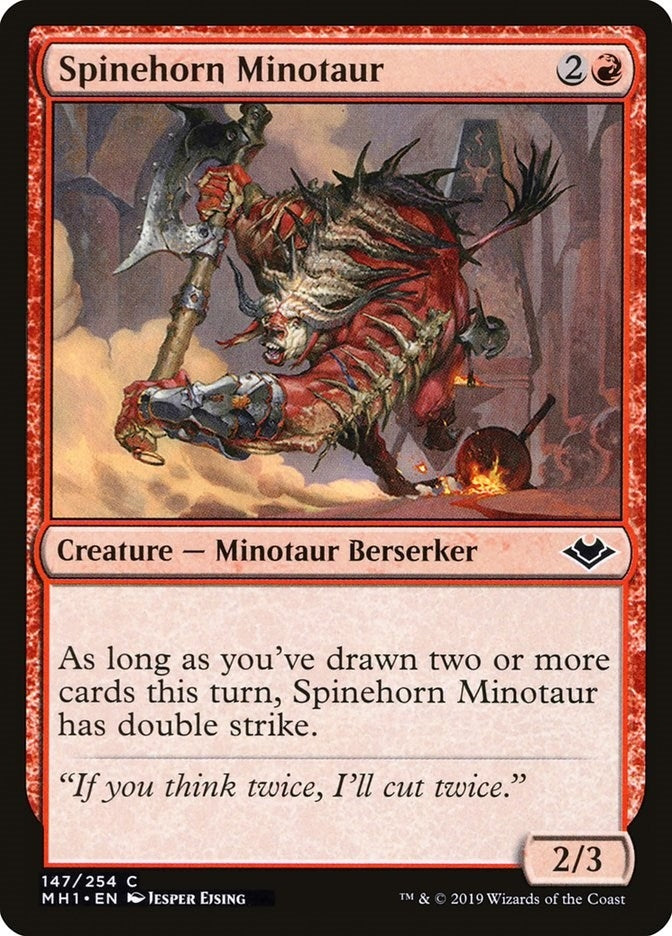 Spinehorn Minotaur (147) (MH1)