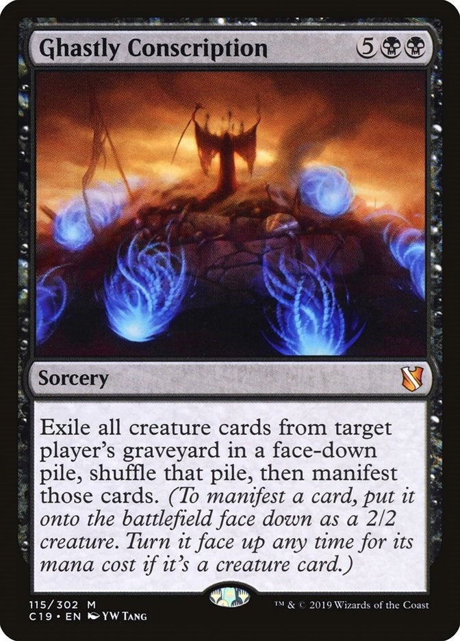 Ghastly Conscription (115) (C19)
