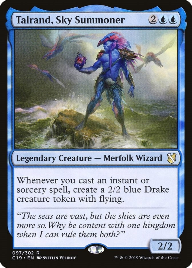Talrand, Sky Summoner (97) (C19)