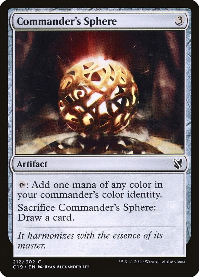 Commander's Sphere (212) (C19)