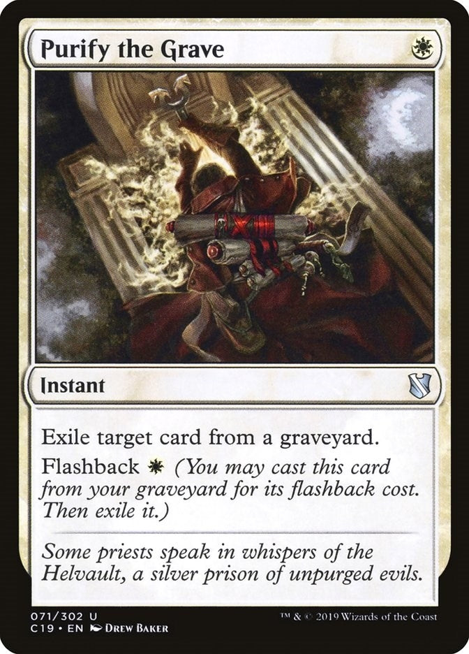 Purify the Grave (71) (C19)