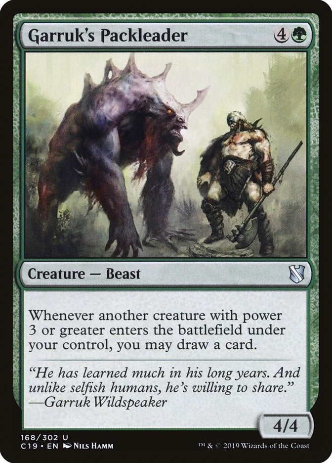 Garruk's Packleader (168) (C19)