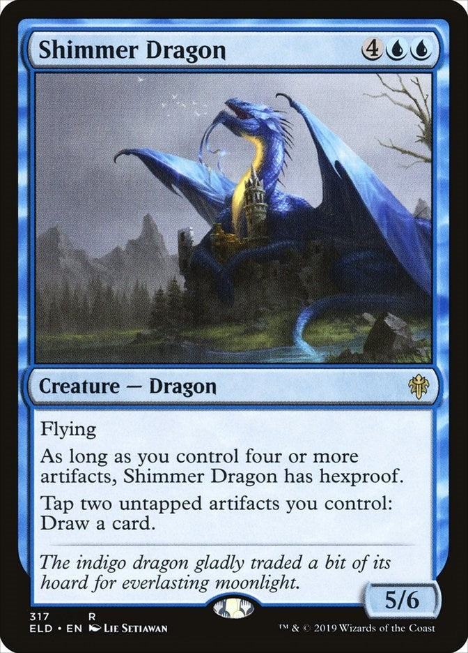 Shimmer Dragon (317) (ELD)