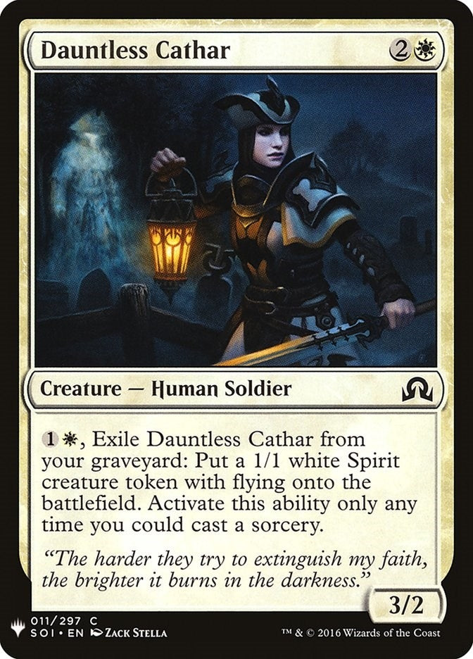 Dauntless Cathar (11) (LIST)