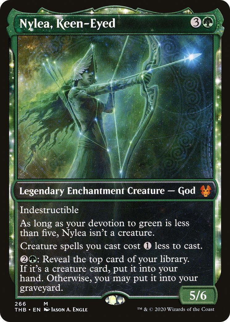 Nylea, Keen-Eyed (Showcase) (266) (THB)
