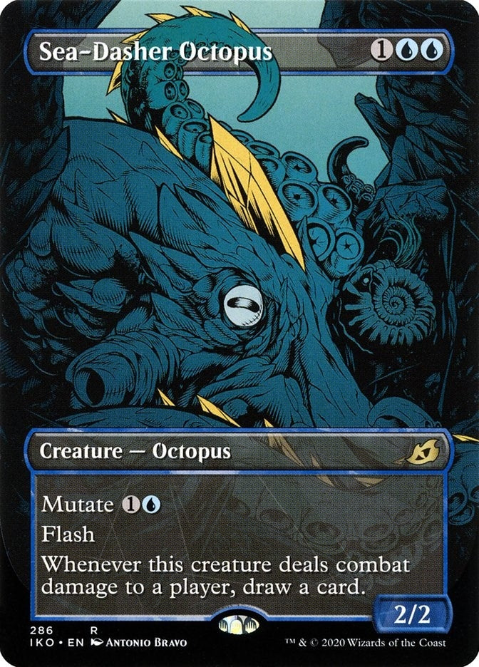 Sea-Dasher Octopus (Showcase) (286) (IKO)