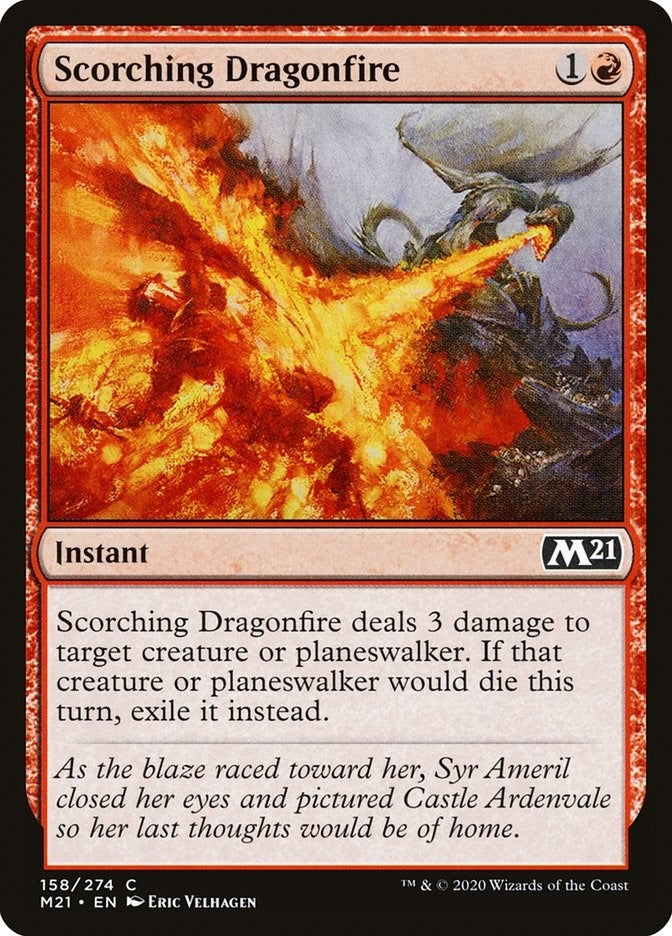 Scorching Dragonfire (158) (M21)