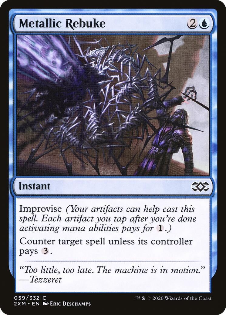 Metallic Rebuke (59) (2XM)