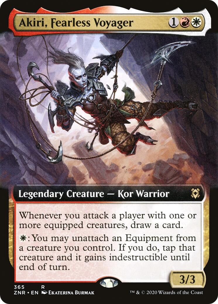 Akiri, Fearless Voyager (Extended Art) (365) (ZNR)