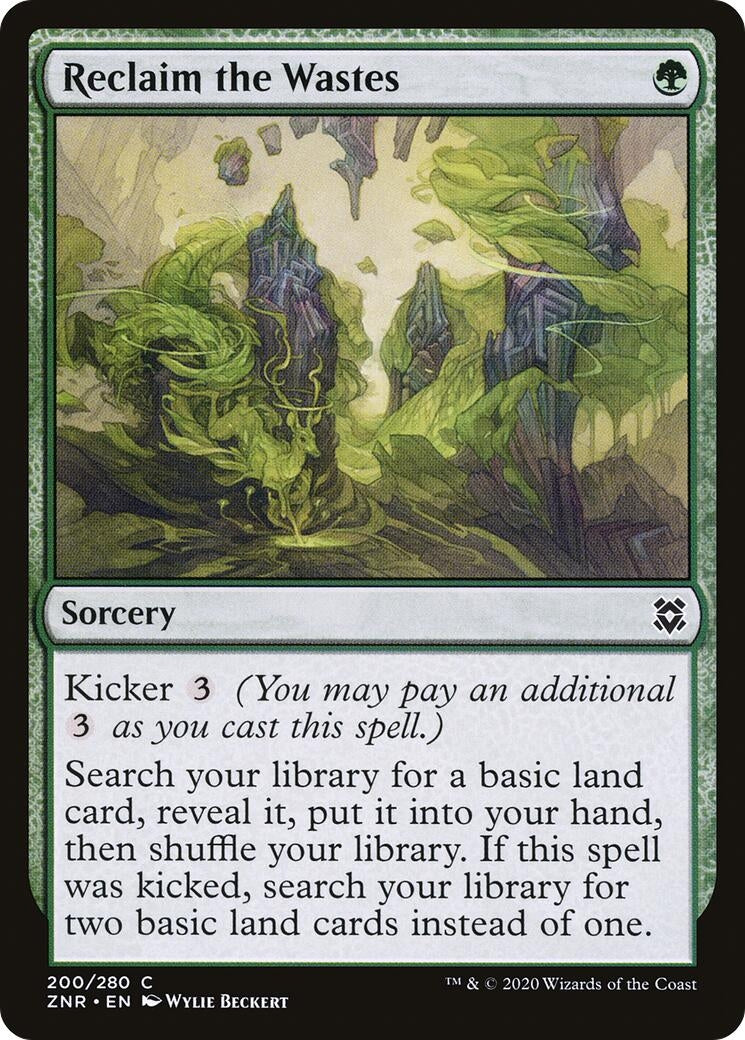 Reclaim the Wastes (200) (ZNR)