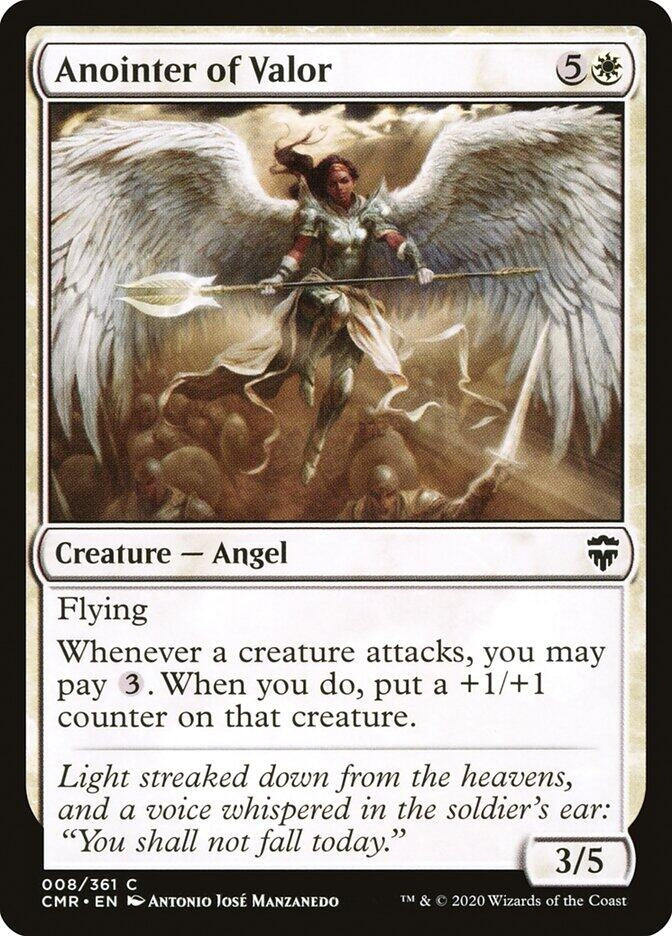 Anointer of Valor (8) (CMR)