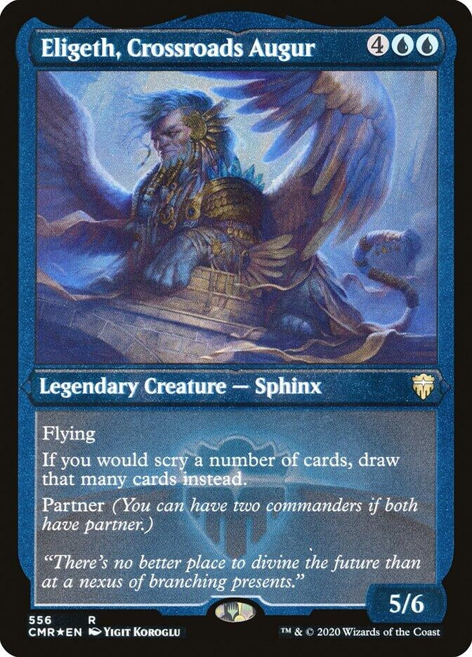 Eligeth, Crossroads Augur (Foil Etched) (556) (CMR)
