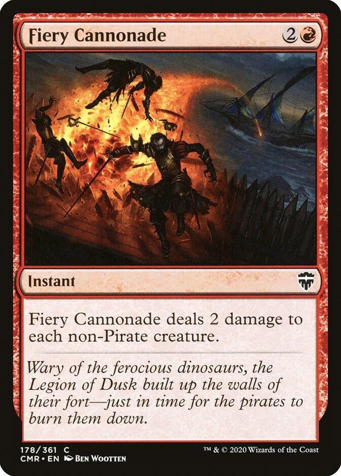 Fiery Cannonade (178) (CMR)