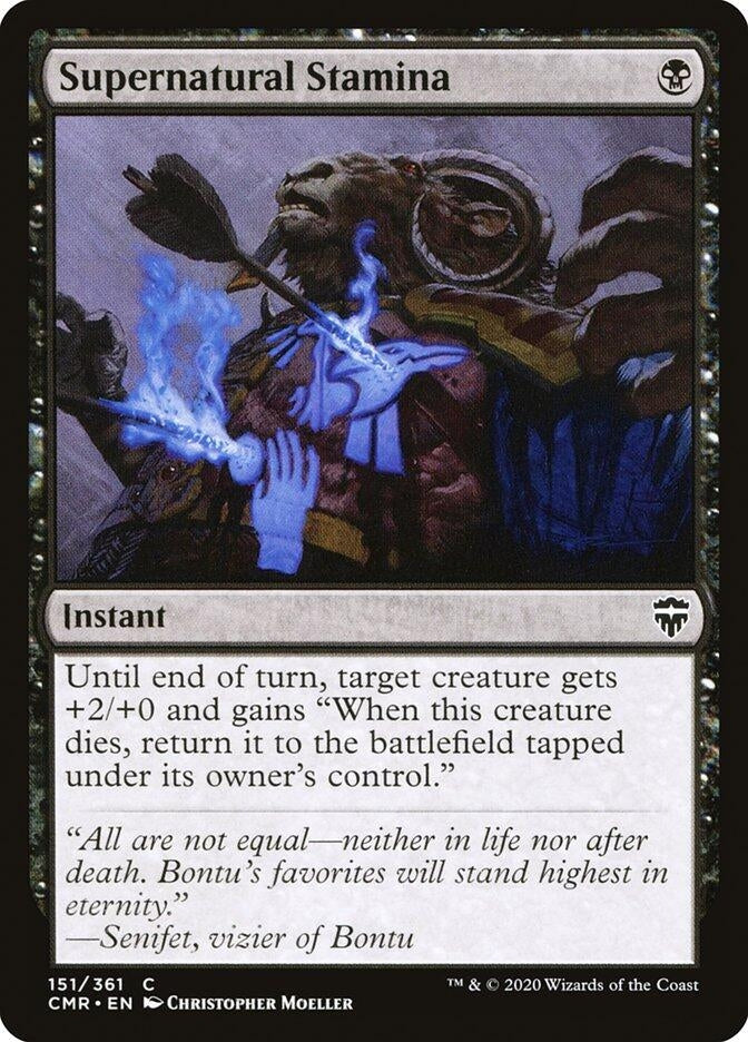 Supernatural Stamina (151) (CMR)