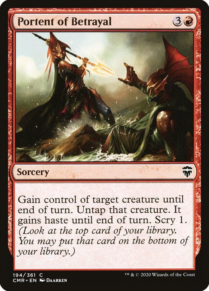Portent of Betrayal (194) (CMR)