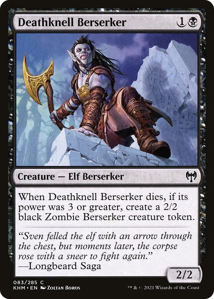 Deathknell Berserker (83) (KHM)