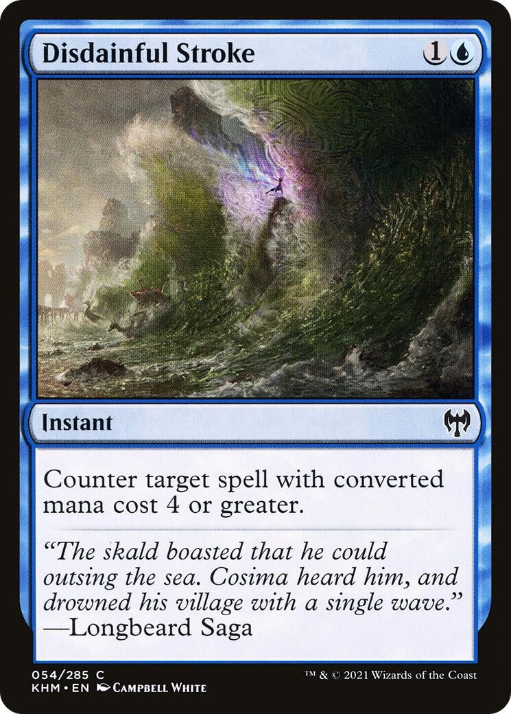 Disdainful Stroke (54) (KHM)