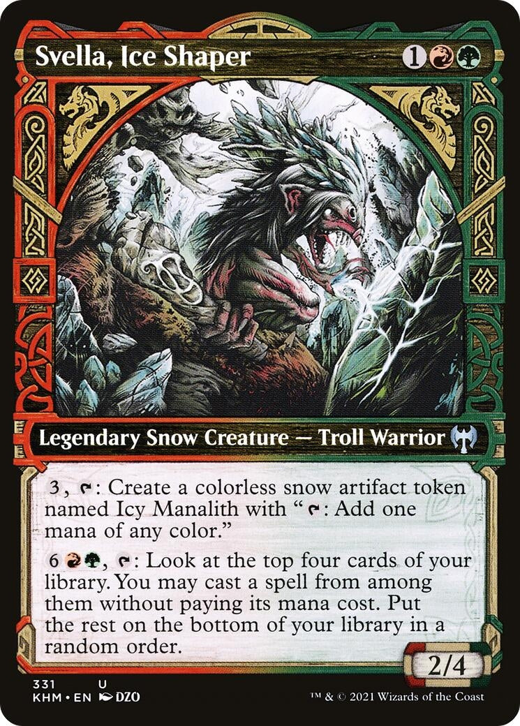 Svella, Ice Shaper (Showcase) (331) (KHM)