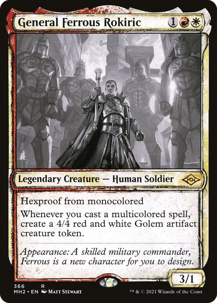 General Ferrous Rokiric (Showcase) (366) (MH2)