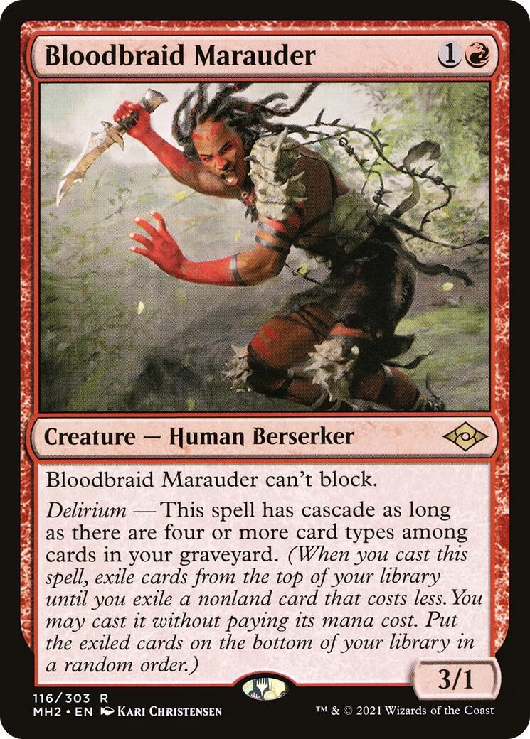 Bloodbraid Marauder (116) (MH2)